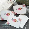 thumbnail image 1 of Guirnalda de Feliz Navidad de 300 Uds., regalo pequeño, decoración para invitación de boda, tarjeta de felicitación de 6x8cm, 1 of 4