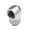 silver, variant on 90 Degree Rotating PC Water Cooling Elbow Adapters High Pressure Resistant Metal Fitting For Tight Space