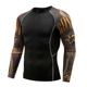 thumbnail image 3 of 2024pro Nueva camiseta de manga larga estampada para entrenamiento de baloncesto y carrera, transpirable, de secado rápido y ajustada para hombre, 3 of 5