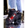 thumbnail image 4 of Tenis Sneakers con Plataforma Casual para Mujer Anthony Wang Mangosteen Black, 4 of 4