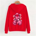 thumbnail image 3 of JOANKDMI Women's Boxing Gloves Pink Ribbon Hoodies Breast Cancer Awareness Graphic Pullover Sweatshirt Long Sleeve Pocket Drawstring Activewear Fight Like a Girl, 3 of 6