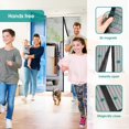 thumbnail image 2 of Magnetic Screen Door with Super Tight Self Closing Magnetic Seal and Durable Polyester Mesh,Full Frame Hook & Loop Fits Door Size up to 39"W x 82"H,Screen Doors with Magnets, 2 of 7