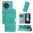 thumbnail image 1 of Funda tipo cartera GANGXUN para OnePlus 13R 5G , diseño girasol, cuero PU, soporte, cierre magnético, tarjetero, 1 of 5