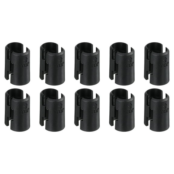 Uxcell Wire Shelving Shelf Lock Clips, Plastic Shelving Clips for 1/2" Post Shelving