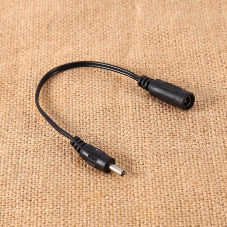 Ts W304r Walfront 3.5mm TS Female Socket Jack to 5.5mm x 2.1mm Male Barrel Power AC Adapter Cable for Wall Chargers ()