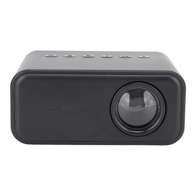 Mini Projecteur 1080P, Technologie d'Image Diffuse pour Protéger les Yeux, Projecteur WiFi, Projecteur de Films Compatible avec Téléphone Tablette, Mise en Miroir Simultanée, Projection Filaire