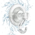 thumbnail image 1 of CozyBlue Heavy Duty Suction Cup Hooks for Shower - 4 Pack Waterproof Shower Suction Hook Reusable and Removable Strong Attachment on Window, Glass Door, Kitchen, 1 of 7