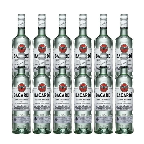Pack de 12 Ron Bacardí Blanco 700 ml Bacardí