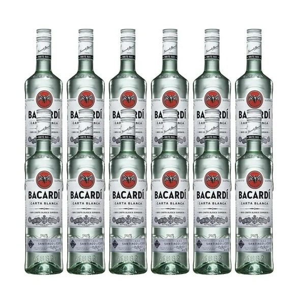 Pack de 12 Ron Bacardí Blanco 700 ml Bacardí
