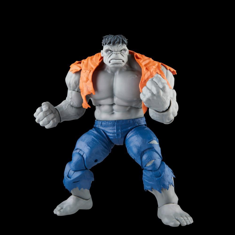 Hasbro Marvel Legends Series Gray Hulk and Dr. Bruce Banner, 6 Inch Action Figures