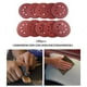thumbnail image 2 of Discos de lijado de 125 mm con 8 orificios y adhesivo de velcro. Papel de lija para lijadoras orbitales aleatorias y pulido de piezas. 100 piezas, 2 of 9