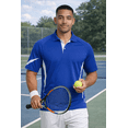 thumbnail image 4 of Expert Brand Men's DriMax™ Athletic Golf Dry Fit Polo, Royal Blue, XL, 4 of 7