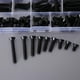 thumbnail image 4 of 10,9 Surtido de Tornillos Negros de material acero Al Carbono de Resistencia con de Tornillos Hexagonales , Negro M6, 4 of 9
