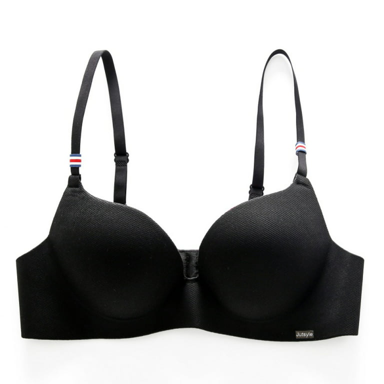 Buy Kokal Black Cotton Push-Up Bra,Size-34 Online In India At