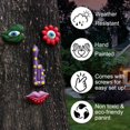 thumbnail image 4 of ZenCart Tree Faces Decor Outdoor Resin Tree Face Decoration Colorful Wall Mount Human Faces Leaves Fence Decorations for Yard Garden, 4 of 7