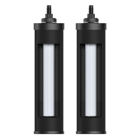 [Filtro de agua] Filtro de agua negro AQUACREST para Berkey System, paquete de 2