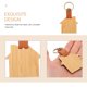 thumbnail image 5 of Cartera para hombre, decoración, llavero para coche, llavero de casa, hebilla de cuero vintage, PU, bambú, para niño y hombre., 5 of 6