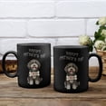 thumbnail image 3 of Cute Portuguese Water Dog Loves Dad Happy Father's Day Mug PWD Portie Fishing Dog Lover Coffee Tea Cup - 12008, 3 of 4