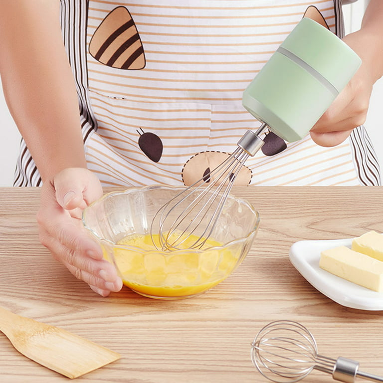 Potato Masher Handheld Automatic Mixer Coffee Hand Boiler MINI Household  Cordless Electric Hand Mixer USB Rechargable Handheld Egg Beater With 2  Detachable Stir Whisks 4 Speed Modes Baking At Home For 
