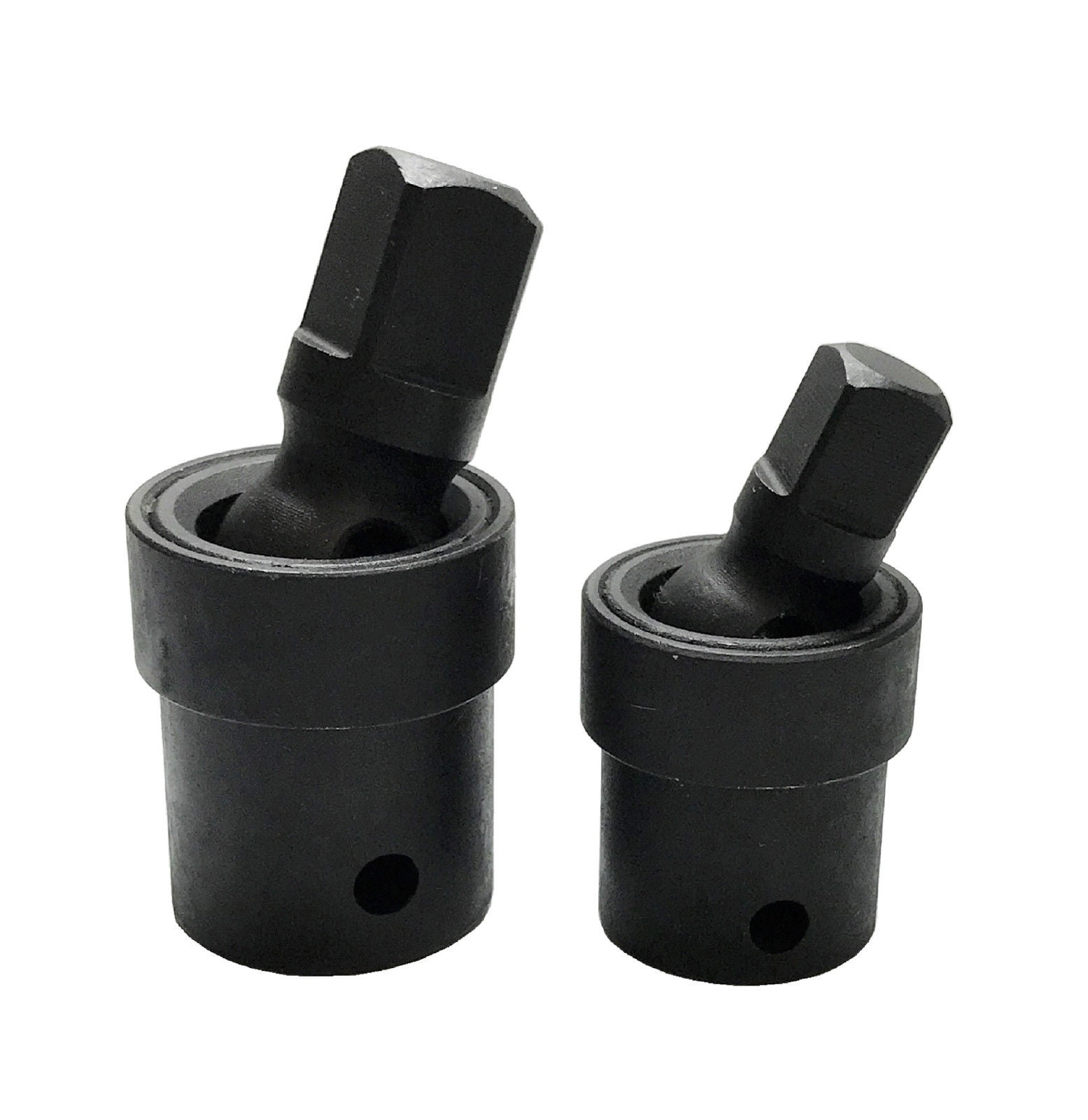 2 Pcs 3/8-Inch & 1/2-Inch Drive Ball Type Universal Joint Impact Socket Adapter