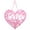 C_BI09, variant on Valentines Day Door Decorations 2D Heart Shaped Canvas Hanging Sign for Valentines Decorations or Door Wall Decors E 7.1 In