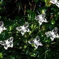 thumbnail image 3 of Solar Butterfly String Light, 21.3ft 30 LED Butterfly Fairy String Light for Garden Patio Outdoor, 3 of 5
