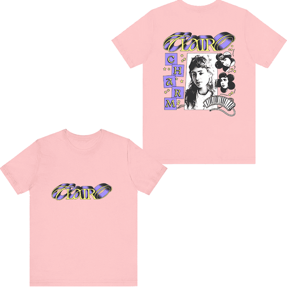 Clairo Merch Charm Tour T-shirt Men Women Shirt Short Sleeve Casual Fashion Tee