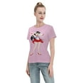 thumbnail image 4 of Women's Basic Short Sleeve T-Shirt Sailor Moon Rei Hono, 4 of 6