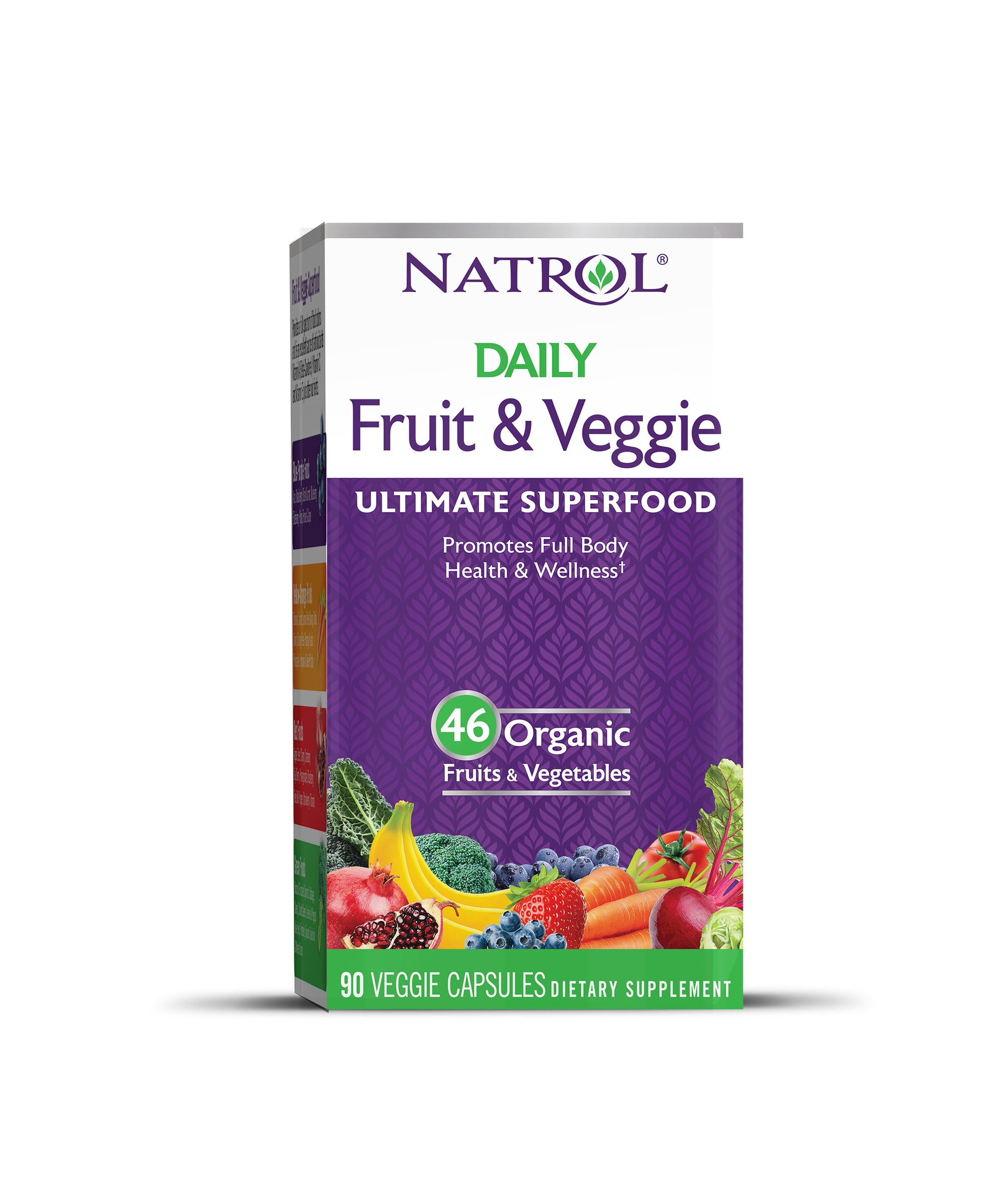 Natrol Daily Fruit and Veggie Capsules, 90 Ct