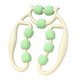 thumbnail image 1 of 2xLeg Massager Stovepipe Dispositivo Cuello Circular Pierna Abrazadera Rodillo Muscular 9 Ruedas 2 piezas, 1 of 2