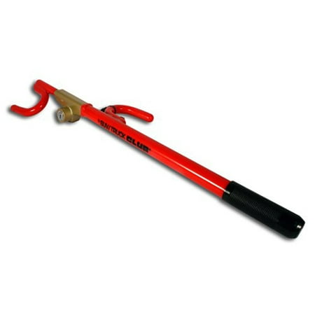 The SUV & Truck Club Steering Wheel Lock, Red