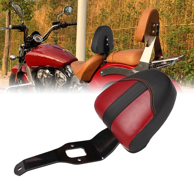 Yctze Respaldo Para Conductor De Motocicleta Transpirable Elástico Y Sissy Bars Respaldo Para Conductor De Motocicleta Respaldo Para Motocicleta Respaldo Suave Para Conductor De