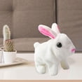 thumbnail image 4 of Battery Operated Rabbit Toy, Electric Bunny Robot Jumping Intelligent Sounds for White, 4 of 7