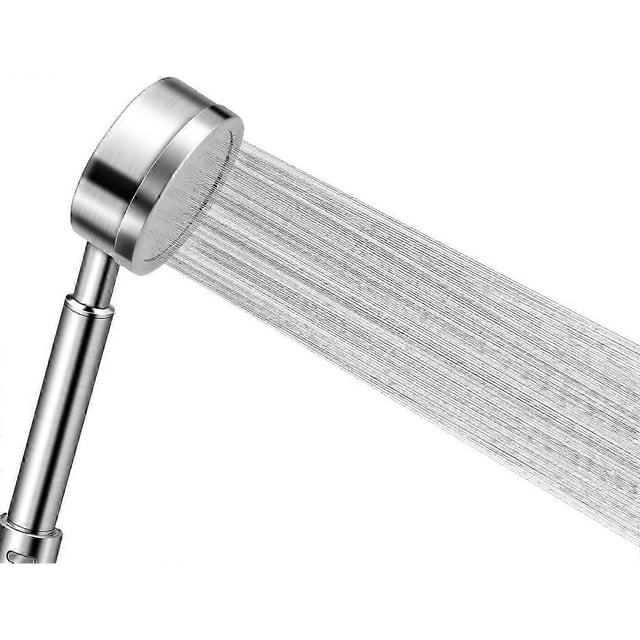 304 Stainless Steel High Pressure Shower Head Hand Shower Bathroom Water Saving Easy Installation