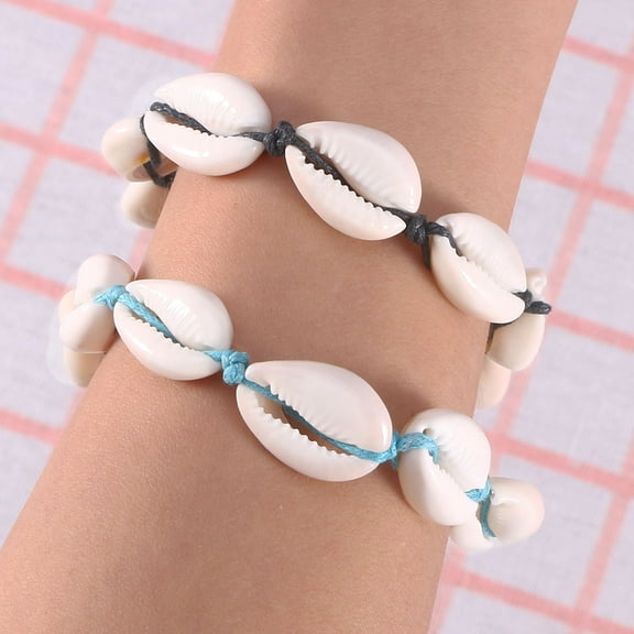 GOOHOCHY Gift Bracelet Beaded Shell Bracelets Seashell Charms 's