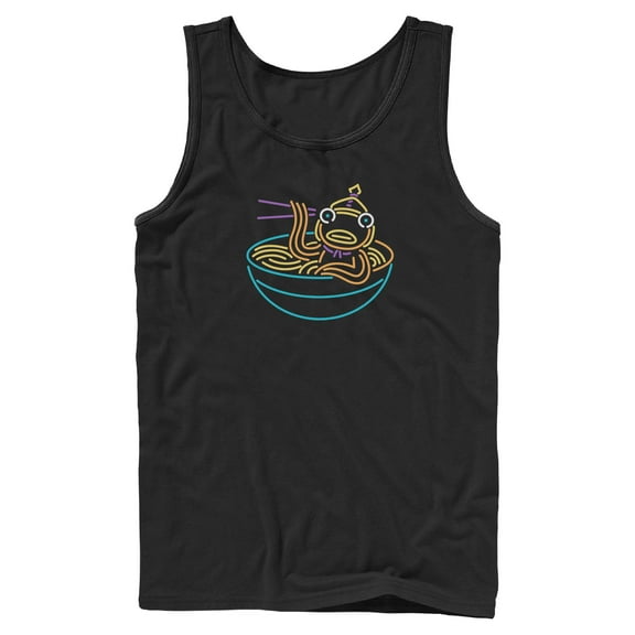 Mens Fortnite Neon Fishstick Ramen Tank Top