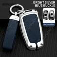 thumbnail image 3 of For BMW B 3 Buttons Car Key Case X1 X3 X5 X6 X7 1 3 5 6 7Series Zinc alloy+leather Shell Accessories Car Remote Key Car Keys, 3 of 17
