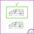 thumbnail image 6 of ERKUL Roof Side Rails + Cross Bars Set for Mercedes Benz Metris Long Wheelbase 2014-2023 | Complete Roof Rack System | Silver, 6 of 7