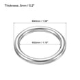 thumbnail image 2 of 30mmx40mm Dia 304 Stainless Steel O Ring Seamless Welded O-Ring for DIY 10 Pack, 2 of 5