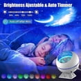 thumbnail image 4 of Galaxy Projector Star Projector Night Light Projector For Bedroom Galaxy Light Projector Galaxy Sky Room Projector Ocean Moon Projector Star Light 3 I, 4 of 5
