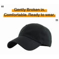 thumbnail image 4 of Gorro de papá KBETHOS Classic de algodón ajustable negro, 4 of 6