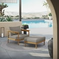 thumbnail image 2 of Wren Armchair and Ottoman Set in Natural Driftwood, 2 of 7
