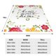 thumbnail image 3 of Balery Home Sweet Home Floral Manta de Felpa Suave y Acogedora – Cobija de Franela Aterciopelada para Cama, Lavable y Cálida para Sofá, Mascotas, Transpirable-40"x30", 3 of 7