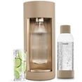 thumbnail image 1 of Nueva máquina de agua con gas Mysoda Glassy Design con botella de vidrio y plástico de 1 litro - Máquina de refrescos silenciosa de diseño nórdico con apertura de puerta corredera - No incluye cilindr, 1 of 5