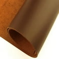 thumbnail image 4 of ELW Tooling Leather 5/6 OZ (2-2.4mm) Thickness | Tobacco Brown Color | Pre-Cut 4-8 SQ FT| Finished Full Grain Leather Cowhide Handmade Perfect for Crafting, Sewing, Molding, Workshop, 4 of 6