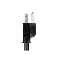thumbnail image 5 of Monoprice Heavy Duty Power Cord - 10 Feet - Black | NEMA 5-15P to IEC 60320 C15, 14AWG, 15A, SJT, 125V, Works With PCs, Monitors, Scanners, & Printers, 5 of 6