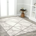 thumbnail image 4 of JONATHAN Y LUXOR Patras Geometric Marbled Area Rug, 4 x 6, Ivory/Gray, 4 of 6