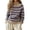 Pink, variant on Bexdxz Women's Vintage Fair Isle Turtleneck Sweater, Nordic Icelandic Knit Oversized Chunky Pullover, Retro Color Block Fall Winter Christmas Ski Jumper Coffee XL