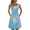 Blue, variant on Summer Dresses for Women 2025 Casual Floral Printed Beach Dresses Loose Flow Midi Dress Sleeveless Tank Sun Dress