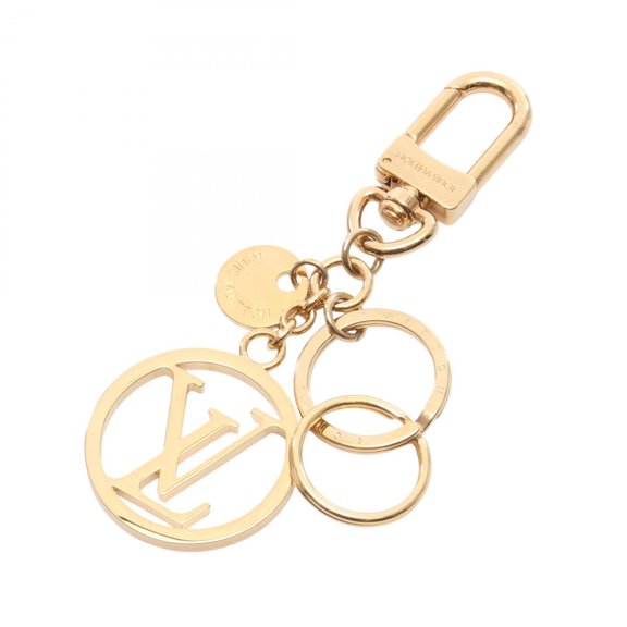 Pre-Owned Louis Vuitton LV Circle Charm Accessory, GP (Gold Tone), Women's, M68000